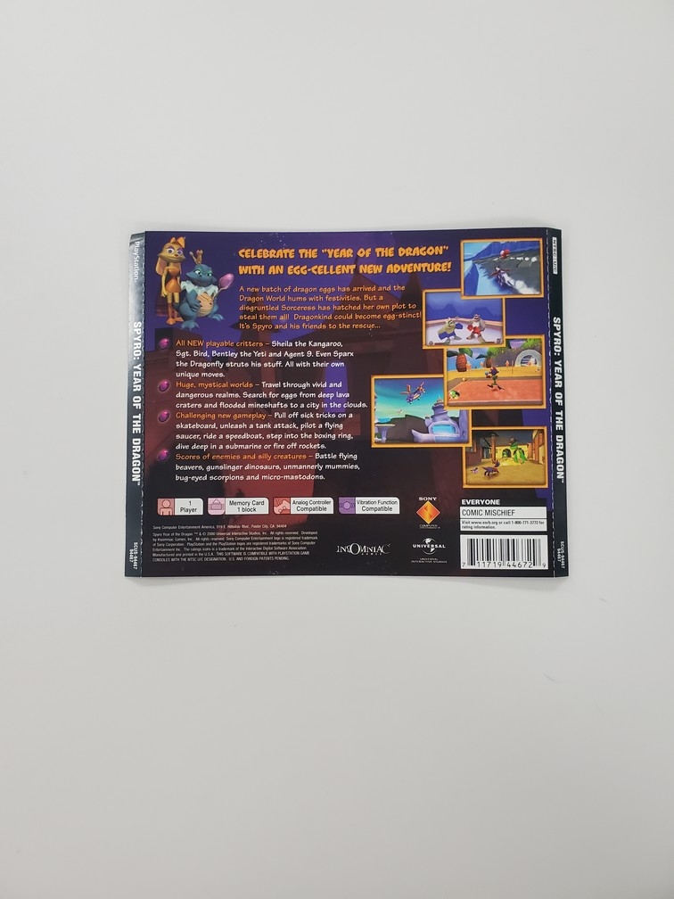 Spyro 3: Year of the Dragon (B)
