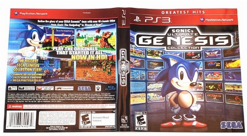 Sonic's Ultimate Genesis Collection (Greatest Hits) (B)