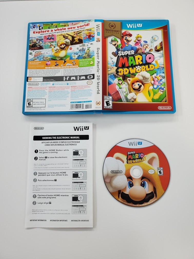 Super Mario 3D World (Nintendo Selects) (CIB)