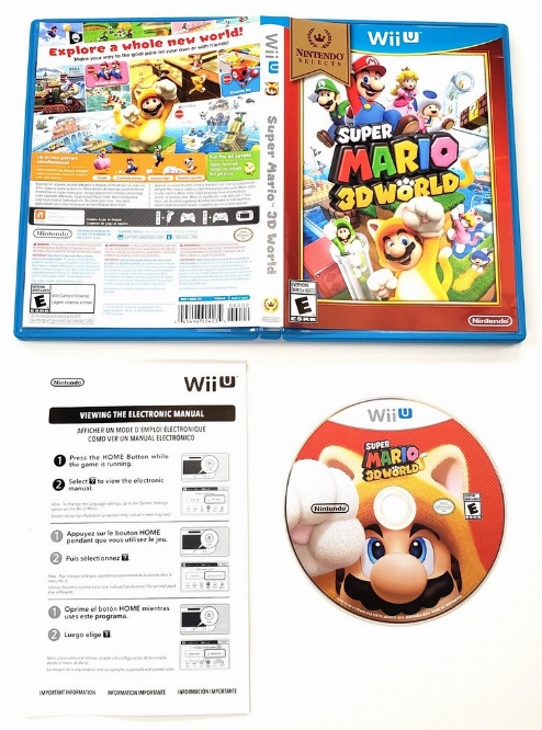 Super Mario 3D World (Nintendo Selects) (CIB)