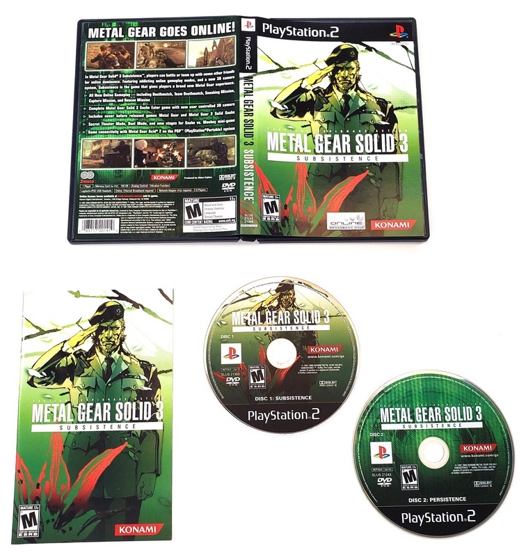 Metal Gear Solid 3: Subsistence (CIB)