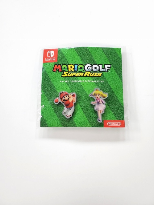 Mario Golf: Super Rush - Promo Pin Set (NEW)