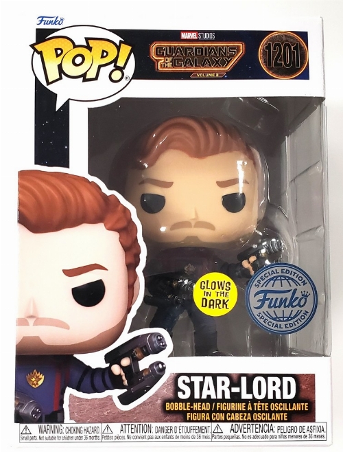 Guardians of the Galaxy Vol.3 - Star-Lord (Glows in the Dark) (Special Edition) #1201 (NEW)