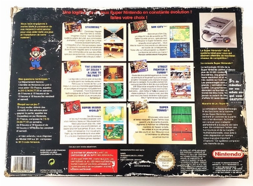 Super Nintendo (Street Fighter II Edition) (Region Free Custom) (Version Européenne) (CB)