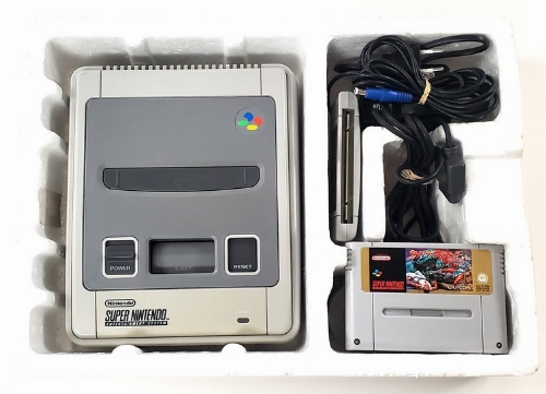 Super Nintendo (Street Fighter II Edition) (Region Free Custom) (Version Européenne) (CB)