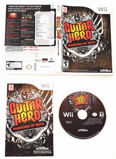 Guitar Hero: Warriors of Rock (CIB)