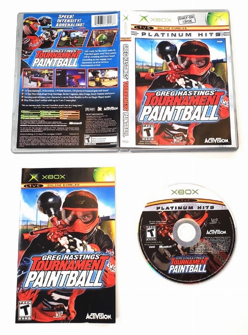 Greg Hastings' Tournament Paintball (Platinum Hits) (CIB)