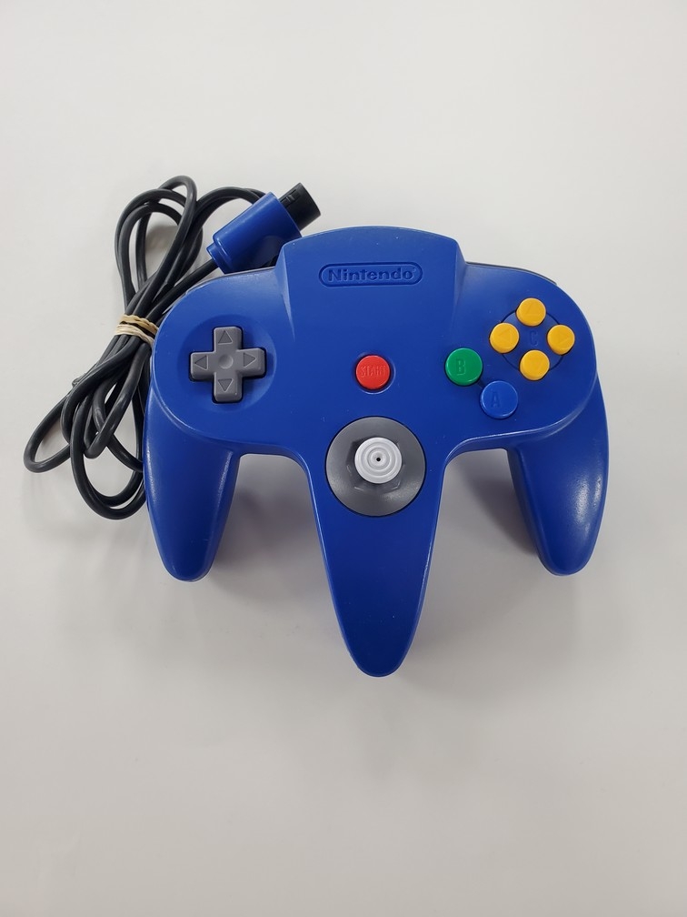 Old Skool Nintendo 64 Blue Controller