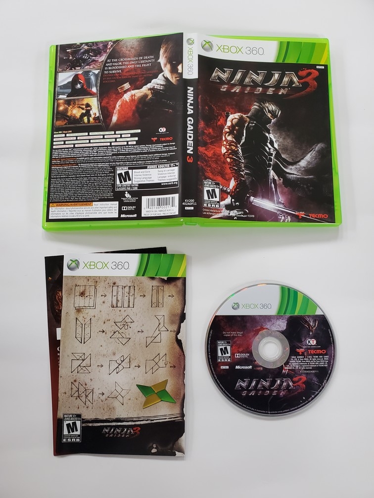 Ninja Gaiden 3 (CIB)