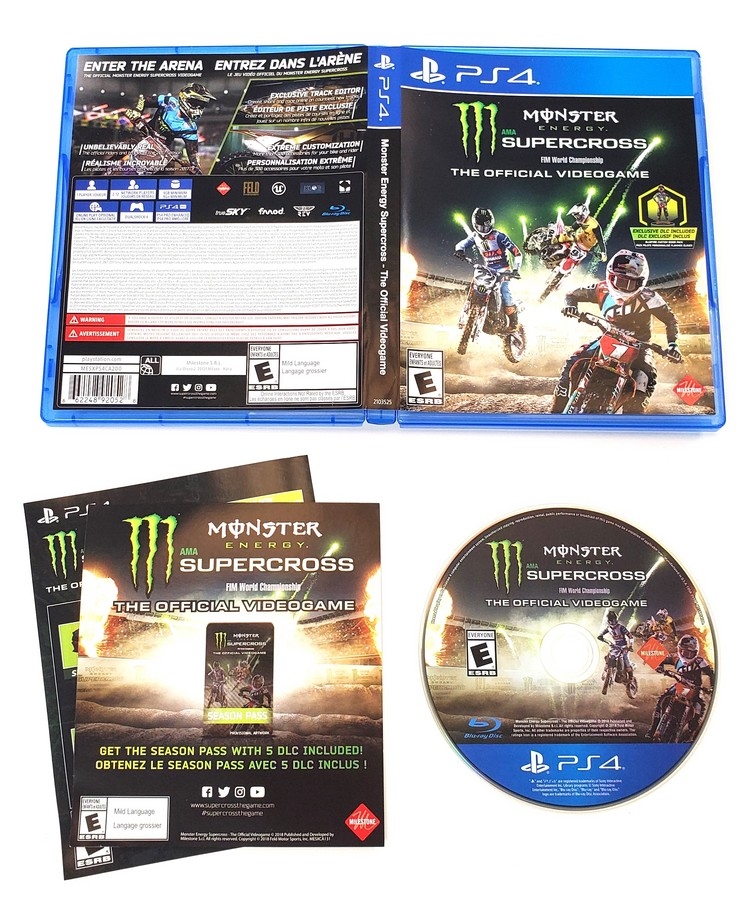 Monster Energy: Supercross - The Official Videogame (CIB)