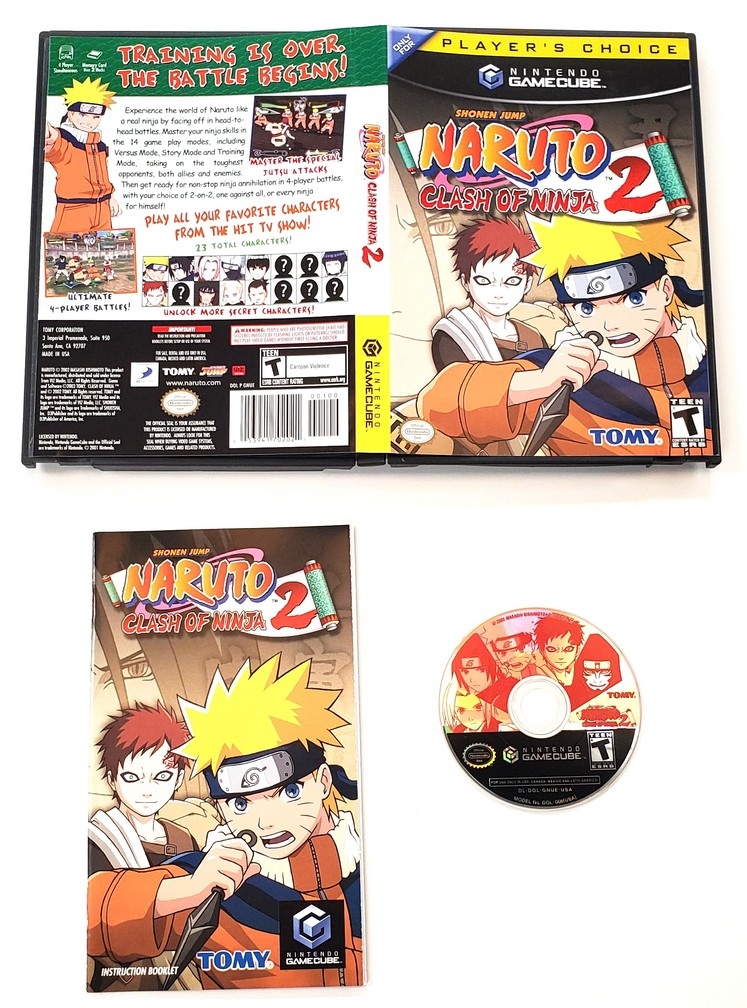 Naruto: Clash of Ninja 2 (Player's Choice) (CIB)