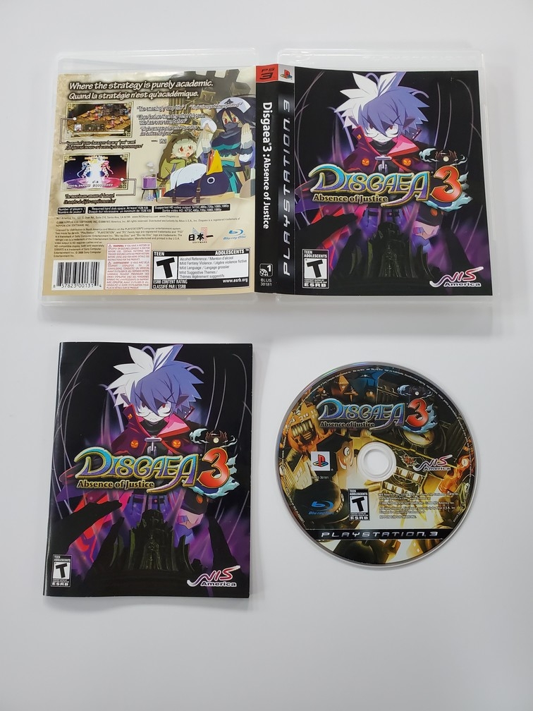 Disgaea 3: Absense of Justice (CIB)