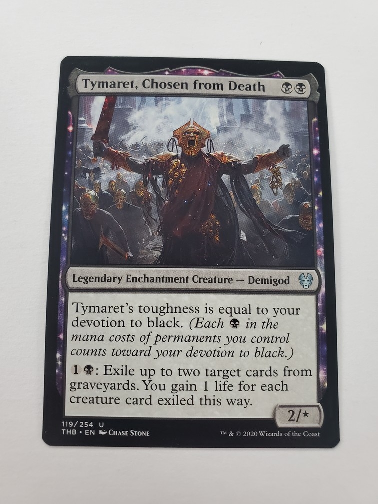 Tymaret, Chosen from Death