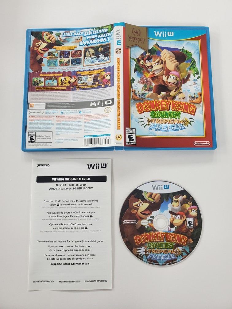 Donkey Kong Country: Tropical Freeze (Nintendo Selects) (CIB)