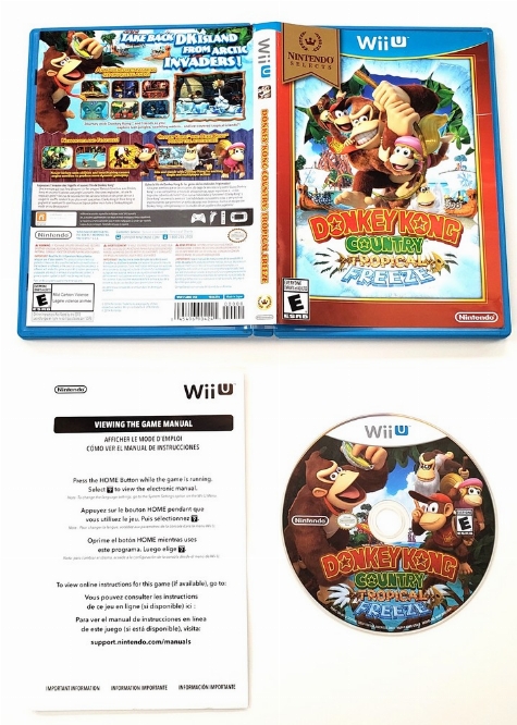 Donkey Kong Country: Tropical Freeze (Nintendo Selects) (CIB)