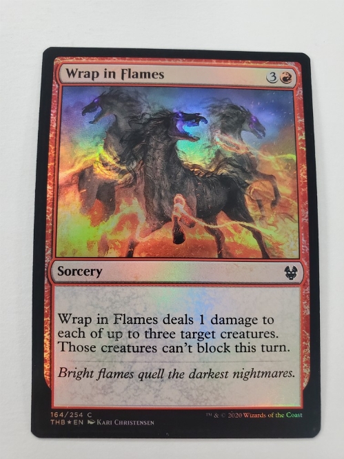 Wrap in Flames (Foil)
