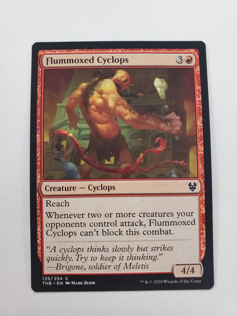 Flummoxed Cyclops