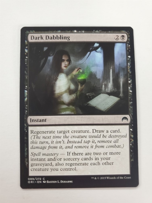 Dark Dabbling