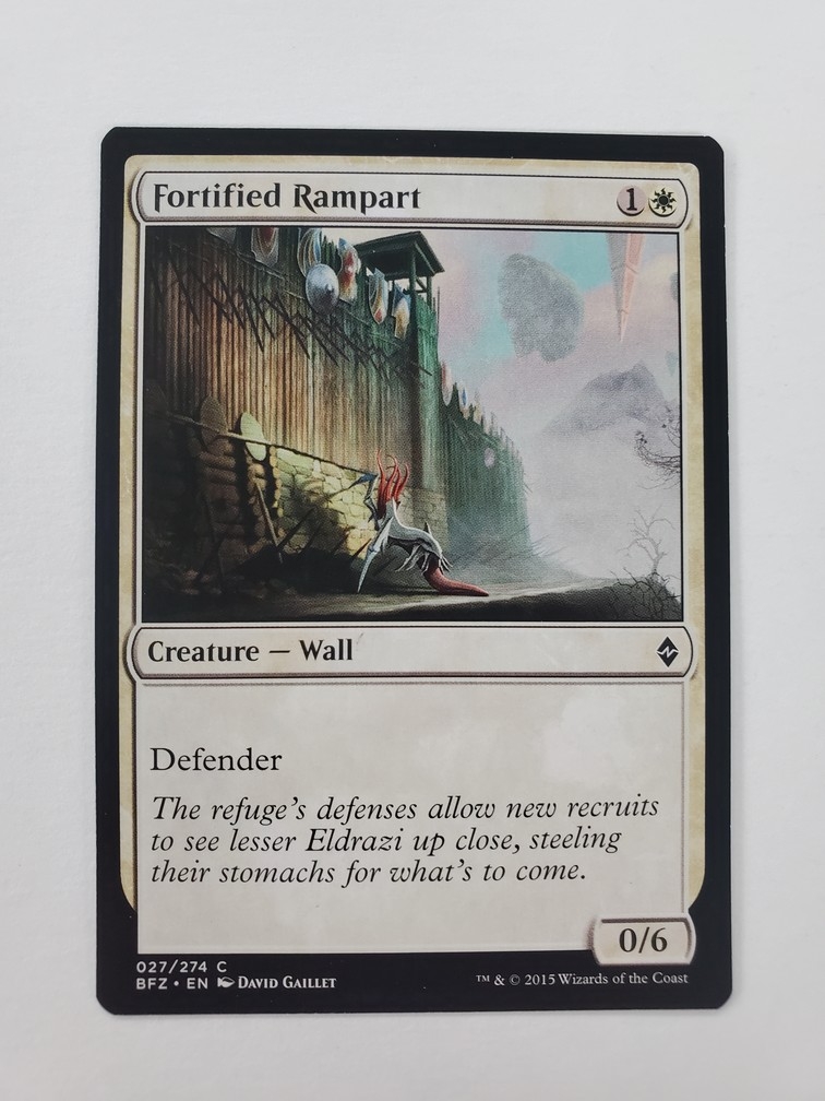 Fortified Rampart