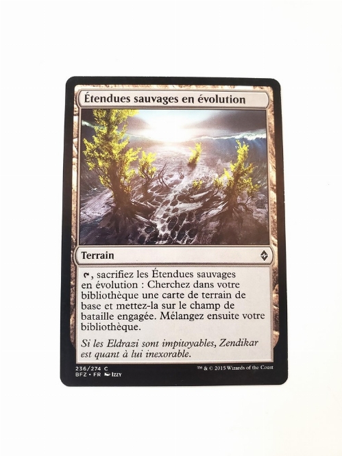 Evolving Wilds (Francaise)