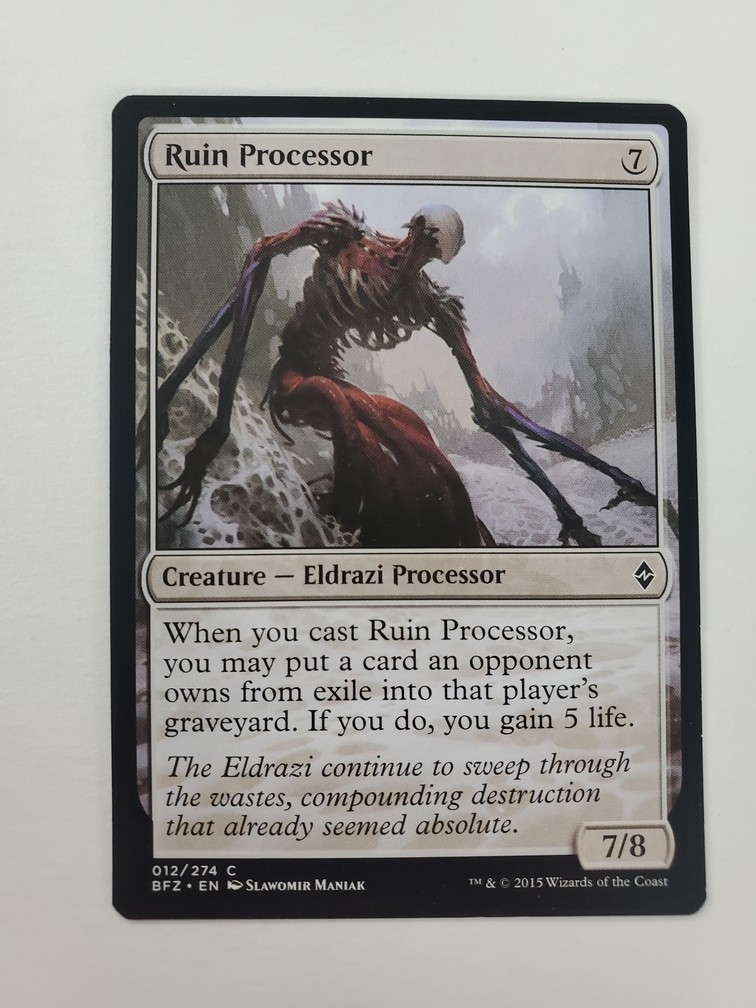 Ruin Processor