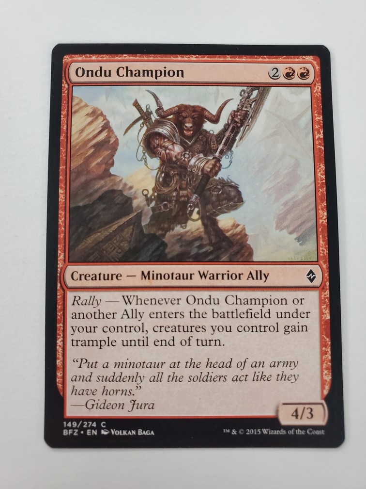 Ondu Champion