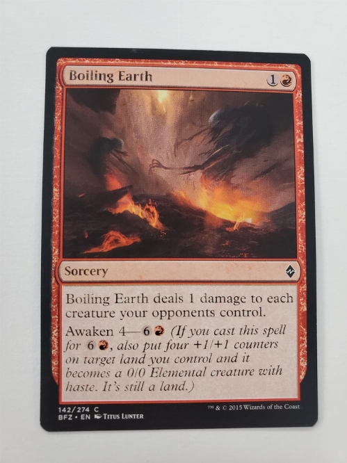 Boiling Earth