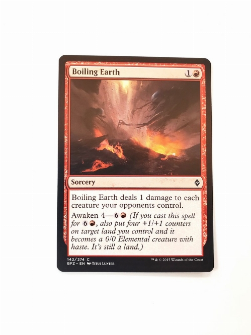 Boiling Earth