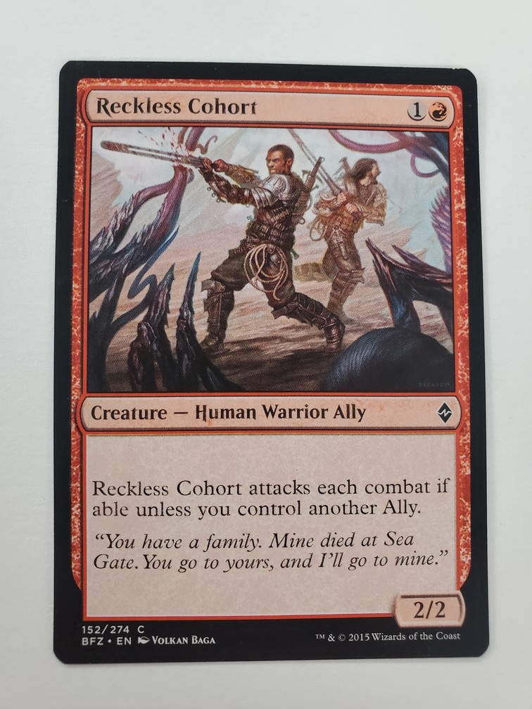 Reckless Cohort