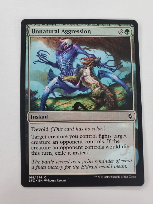 Unnatural Aggression