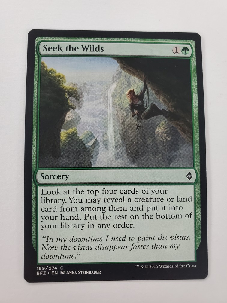 Seek the Wilds