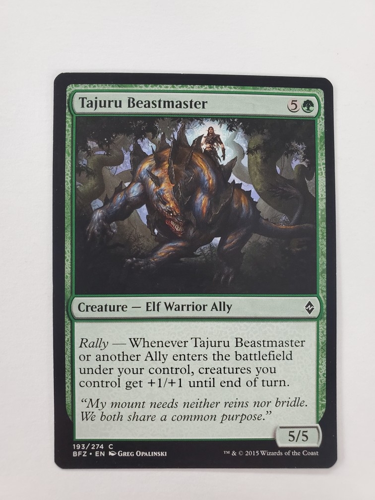 Tajuru Beastmaster