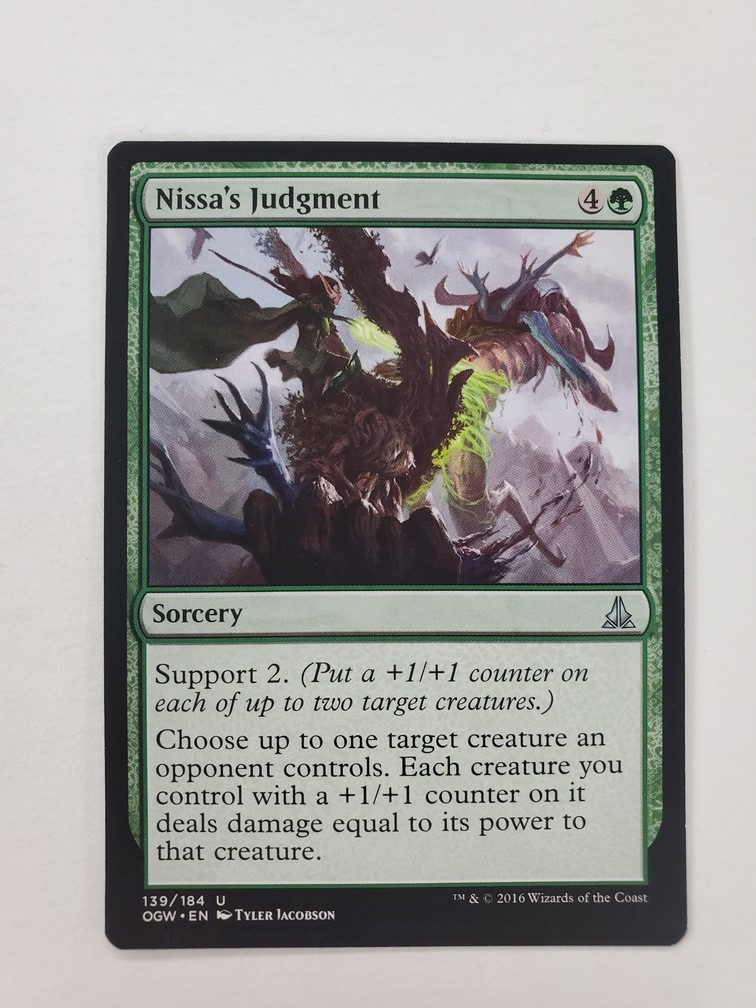 Nissa's Judgment