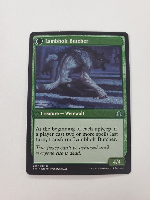 Lambholt Pacifist // Lambholt Butcher