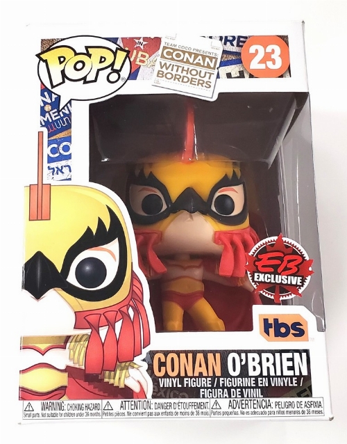 Conan: Without Borders - Conan O'Brien (Luchador) (EB Games Exclusive) #23 (NEW)