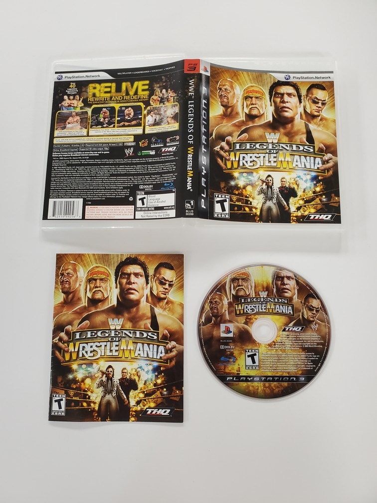 WWE: Legends of WrestleMania (CIB)