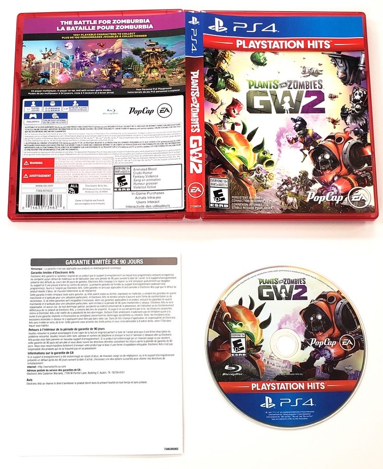Plants vs. Zombies: Garden Warfare 2 (Playstation Hits) (CIB)