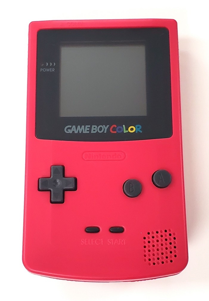 GameBoy Color (Model CGB-001) (Pink Custom Shell)