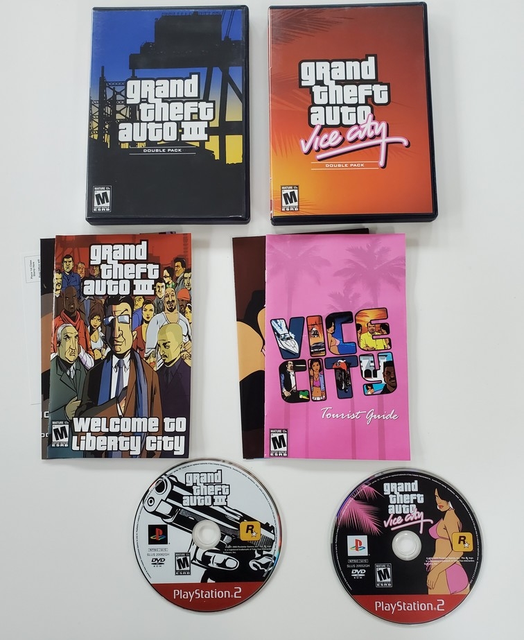 Grand Theft Auto: Double Pack (Greatest Hits) (CIB)