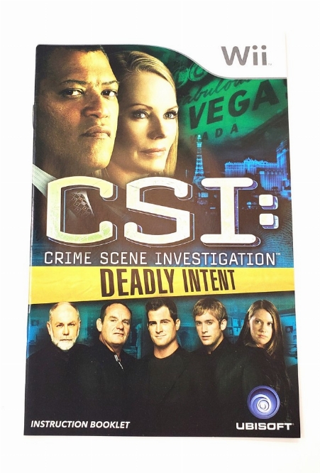 CSI: Crime Scene Investigation - Deadly Intent (I)