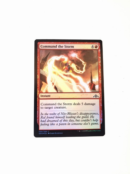 Command the Storm (Foil)