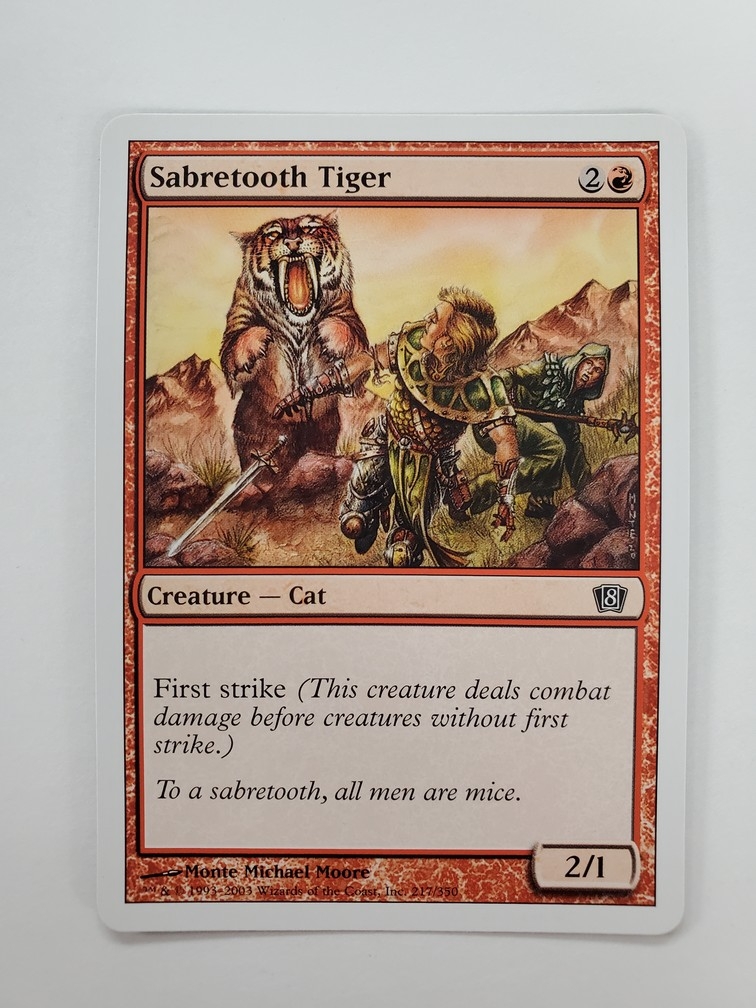 Sabretooth Tiger