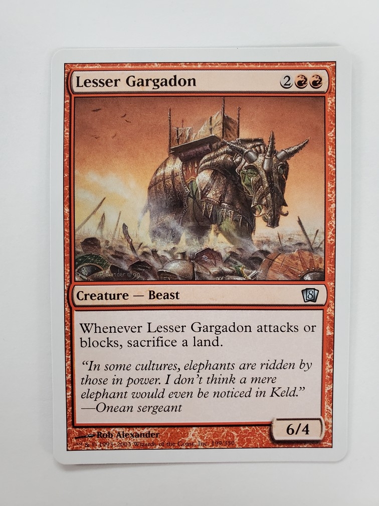 Lesser Gargadon