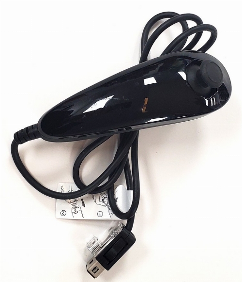 Nintendo Wii Black NunChuk