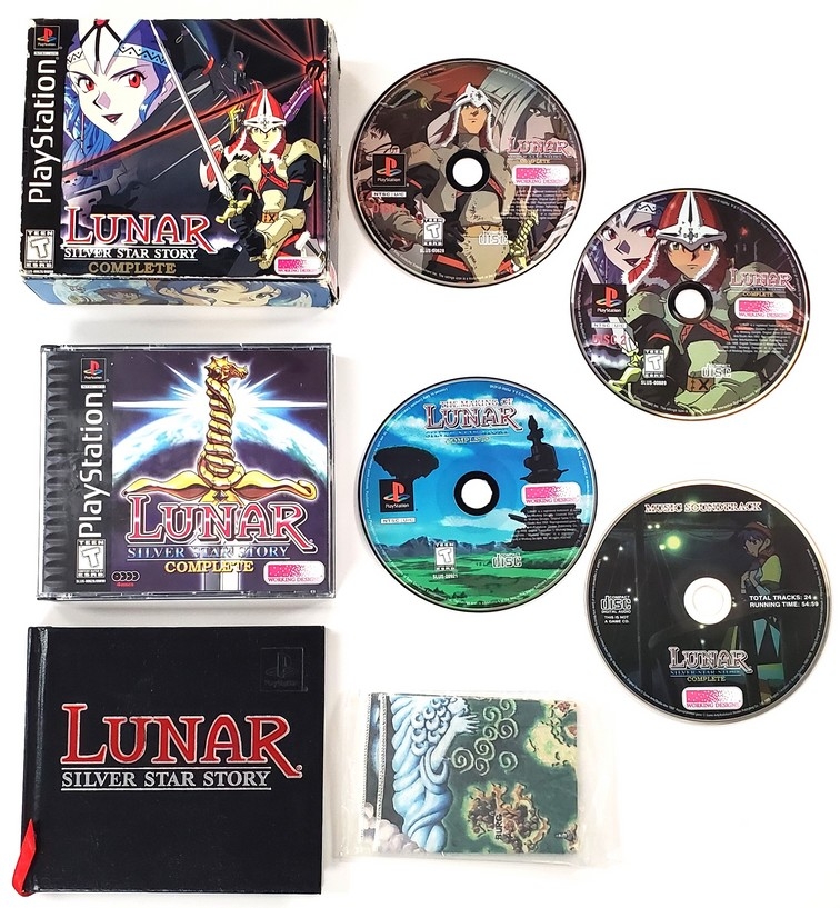 Lunar: Silver Star Story - Complete (Collector's Edition) (CIB)