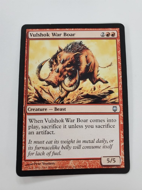 Vulshok War Boar