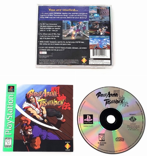 Battle Arena: Toshinden (Greatest Hits) (CIB)