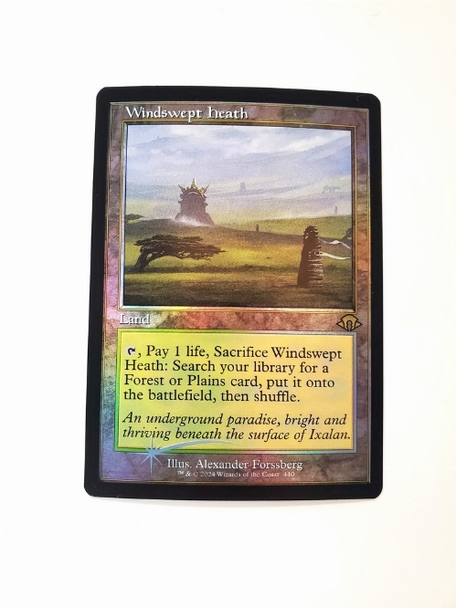 Windswept Heath (Retro Frame) (Foil)