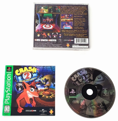 Crash Bandicoot 2: Cortex Strikes Back (Greatest Hits) (CIB)
