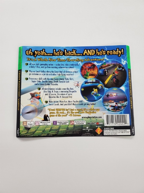 Crash Bandicoot 3: Warped (Greatest Hits) (B)